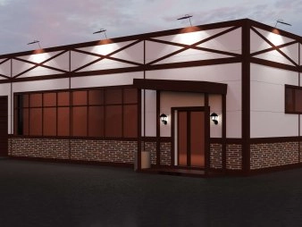 Магазин из сэндвич-панелей